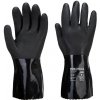 PORTWEST Rukavice ESD PVC A882, chemicky odolné POR-A882BKRM M Černá