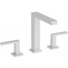 Hansgrohe Tecturis Trojotvorová umývadlová batéria s výtokom click-clack matná biela 73030700