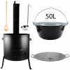 Perfect Home Pael-Set-69 Kotlíková súprava 50L, 6ks – kotlina/dymovod/kotlík/varecha/naberačka/platňa