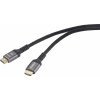 SpeaKa Professional HDMI prepojovací kábel Zástrčka HDMI-A, Zástrčka HDMI-A 5.00 m čierna SP-13138300 8K UHD HDMI kábel; SP-13138300