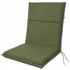 Polster na stoličku a kreslo s nízkou opierkou 100 x 48 x 4 cm Doppler LIFE 5351 zelený