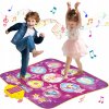 HUDBNÁ TANCOVACIA PODLOŽKA PRE DETI - INTERAKTÍVNA PRINCEZNÁ S LED