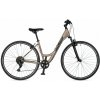 Krosový bicykel AUTHOR Linea 2026 - titán-matná/čierna/červená Velikost rámu kol US: 19