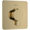 Hansgrohe Ecostat Comfort Q Termostatická batéria pod omietku, leštený vzhľad zlata 33712990-HG