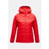 PeakPerformance W Elevate Liner Hood Brilliant red black