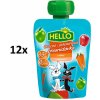 Hello ovocno-zeleninová desiata vrecko jablko mrkva 12 x 100 g