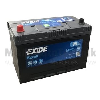 Exide Excell 12V 95Ah 720A EB955