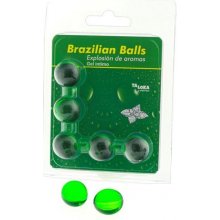 Taloka 5 Brazilian Balls Mint Intimate Gel