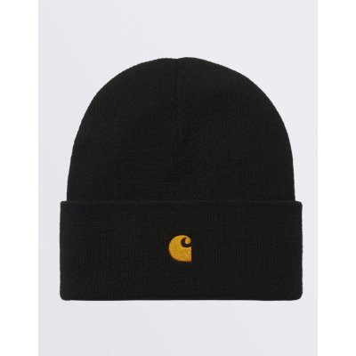 Carhartt WIP Chase beanie black / Gold