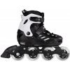 Powerslide Khaan Junior SQD Black detské kolieskové korčule - 4x, 68, EU 27-30