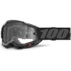 ACCURI 2 ENDURO MTB Goggle Black - Clear Lens