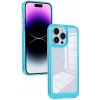 SES Super odolný ochranný silikónový obal pre Apple iPhone 11 - modrý 10674
