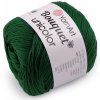Bavlnená pletacia priadza Bouquet Unicolor 100 g - 1 ks 11 (3221) zelená malachitová