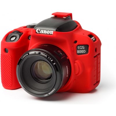 Easy Cover Reflex Silic Canon 800D Red
