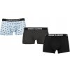 Men's 3-Pack Boxer Shorts Watermelon/Grey/Black čierna 3XL Urban Classics 4053838714669