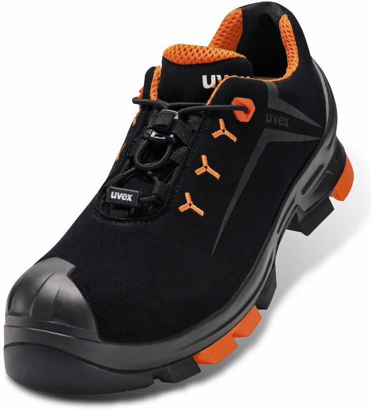 UVEX 6508 S3 SRC obuv Čierna-Oranžová