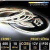 LEDprodukt LED pásik 480LED/m COB 10W/m studená biela IP20 12V