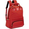 United Colors of Benetton Batoh Benetton Colour Block X Delsey 25 L červená