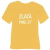 Metalická hladká nažehľovacia fólia POLI-TAPE Craft - zlatá