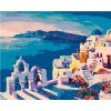 Zuty – Maľovanie Podľa Čísel – Santorini So Zvonmi, 80 × 100 cm, Plátno 8596530123422