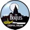 The Beatles Liverpool Skyline & Yellow Submarine Odznak 45 x 15 mm