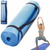 Protišmyková fitness podložka na cvičenie, jogu a pilates – hrubá 1 cm, 180 × 60 cm