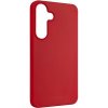 Zadný pogumovaný kryt FIXED Story pre Samsung Galaxy S25+, červený FIXST-1505-RD