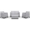 Keter SCANDI FORMA SET - Ash grey/Storm grey