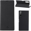 Peňaženkové Denim puzdro na Sony Xperia L4 - Black