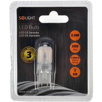 Solight LED žiarovka G9 2,5W 200lm