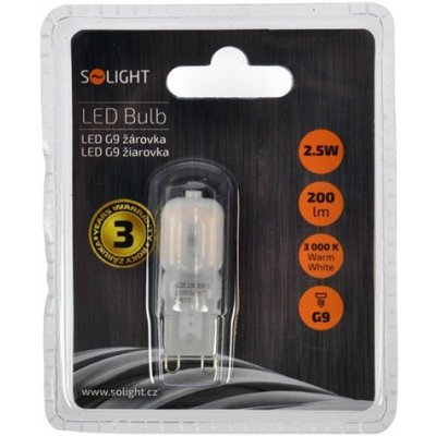 Solight LED žiarovka G9 2,5W 200lm od 1,97 € - Heureka.sk