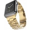 AppleKing luxusný remienok z antikorovej ocele pre Apple Watch Ultra 49mm / 46mm / 45mm / 44mm / 42mm - zlatý - možnosť vrátiť tovar ZADARMO do 30tich dní