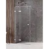 New Trendy EXK-1485 AVEXA štvorcový sprchový kút 100 x 100 cm, ľavý 100 x 100 cm chróm