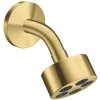 Axor One - Hlavová sprcha, priemer 7,3 cm, EcoSmart, kefovaná mosadz 48490950