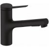 Hansgrohe Zesis M33 Drezová batéria 150, s výsuvnou spŕškou, matná čierna 74800670-HG