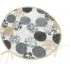 Bellatex Berta okrúhly hladký Guľa sivá, 40 cm