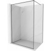 Mexen Kioto-F sprchová stena Walk-in s rámom 110 x 202 cm, transparentná 8 mm, gun metal - 800-110-104-95-00