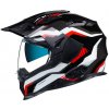 NEXX prilba X.WED 2 Columbus grey/red/black - M