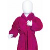 The One Towelling Župan Baby Bathrobe dětský COTei magenta Purpurová