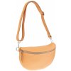 NovaKabelka.sk Reni Grande Arancio kožená talianska crossbody kabelka oranžová