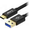 Dátový kábel AlzaPower AluCore USB-C 3.2 Gen 1, 2m čierny (APW-CBTC0072B)