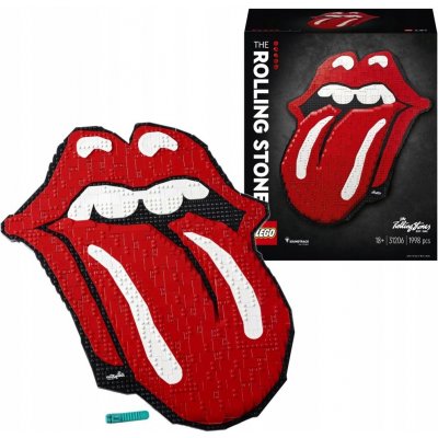 LEGO Art 31206 The Rolling Stones Toungue - Muziker