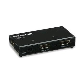 Manhattan 177337 Video Splitter, HDMI 1.3b, 2port