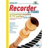 Animated Movies and TV Duets for Recorder & Piano - zobcová flauta a klavír