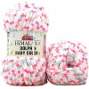 Himalaya příze Dolphin Baby Colors 80420 bílá, oranžová, šedá a fuchsiová