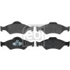 Sada brzdových platničiek kotúčovej brzdy Febi Bilstein GmbH 16400