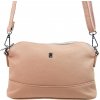 Bella Belly crossbody dámska kabelka s tromi oddielmi 5414-BB Ružová