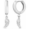 SOFIA strieborné náušnice anjelské krídla SJ214061.200