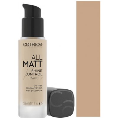 Catrice All Matt Shine Control make-up 010 Neutral Light Beige 30 ml