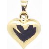 Šperk Holíč Zlatý prívesok srdiečko ZPV36